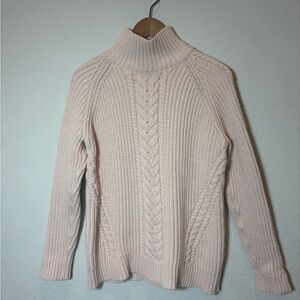 Lululemon Athletica Pink Cableknit Sweater 6